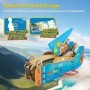 Joc Educativ STEM National Geographic puzzle 3D Lansator de parasute 48 piese